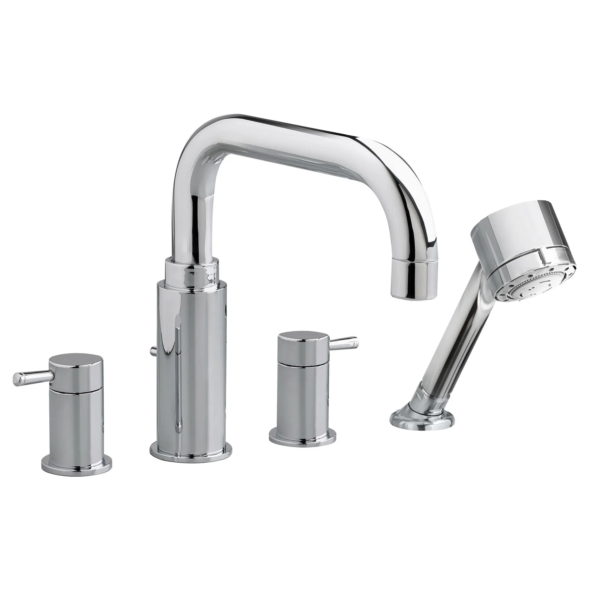 Serin® Bathtub Faucet With Lever Handles and Personal Shower for Flash® Rough-In Valve — image 1